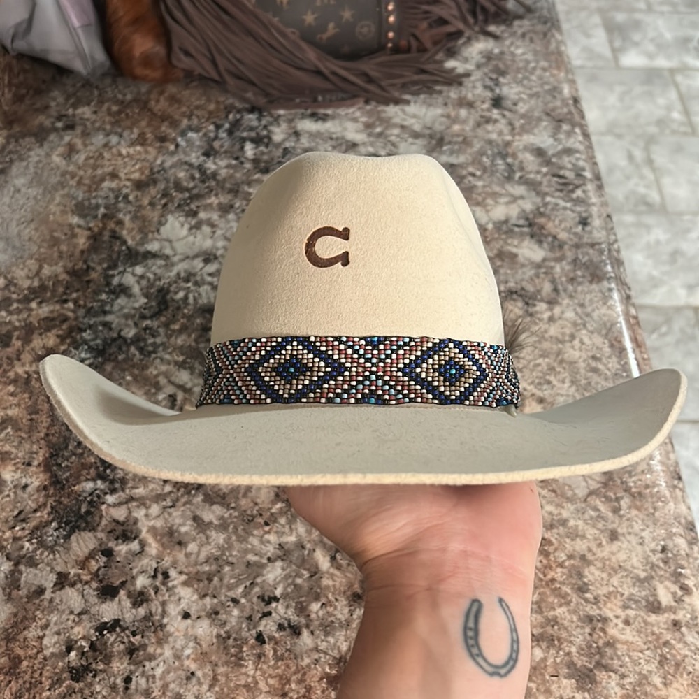 Charlie 1 Horse Old Hag Cowboy Hat Size Small
